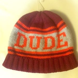 Gymboree “Dude” Knit Hat